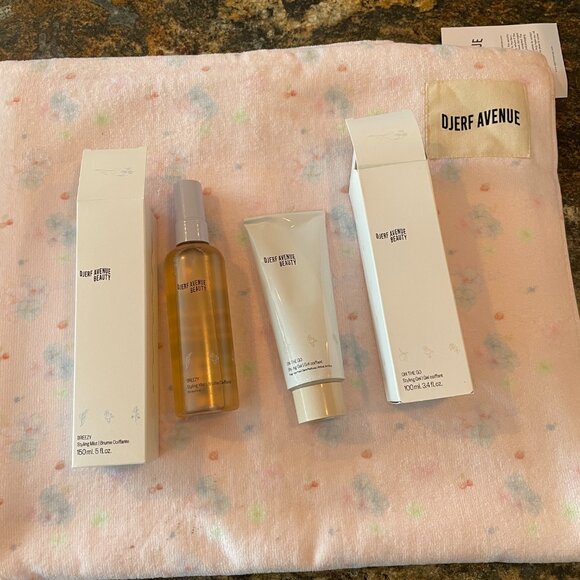 Djerf Avenue Beauty Styling Mist/Styling Gel combo NIB - Picture 5 of 7